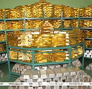 Золотовалютные резервы Беларуси на 1 мая составили $8,442 млрд