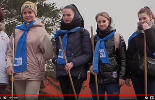 Акция памяти о сожжённых деревнях прошла на Островетчине (видео)