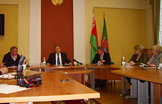 Пресс-конференция губернатора в Новогрудке