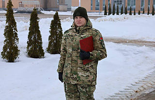Сержант Кристина Холщевникова служит вместе с мужем