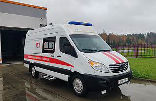 Новую машину скорой помощи получила Островецкая ЦРКБ Новую машину скорой помощи получила Островецкая ЦРКБ