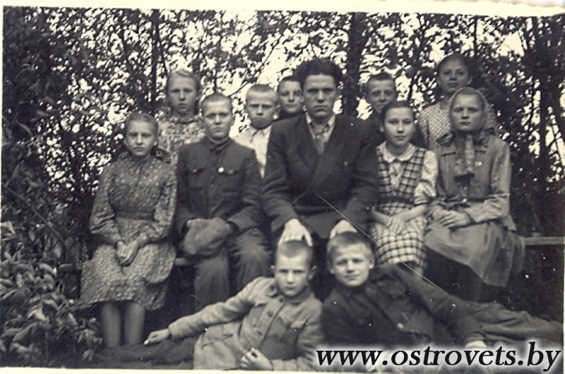 Клюшчанская школа, 1952 г.
