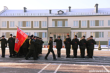 Новобранцы-зенитчики присягнули на верность Родине и белорусскому народу