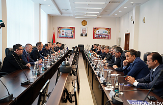 Сегодня делегация Узбекистана посещает Островецкий район