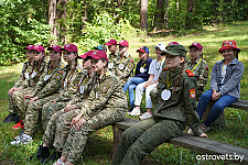 Растим патриотов. Непередвижной палаточный воспитательно-оздоровительный лагерь открыли в Рытани