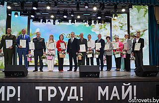 Сила труда – сила народа: торжественное мероприятие прошло в Островце