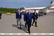 Александр Лукашенко прибыл с рабочим визитом в Россию