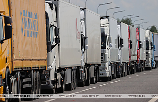 ГПК: более 1,9 тыс. единиц транспорта находятся в очереди на въезд в ЕС
