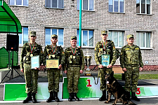 Сморгонские пограничники стали лучшими на соревнованиях тревожных групп