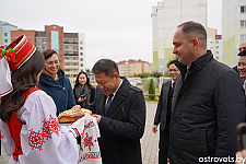Островетчину посетила делегация китайского города Цюнхай