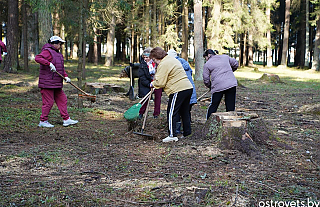 Чистый лес и босоногая тропа: как на республиканском субботнике наводили порядок в лесопарке