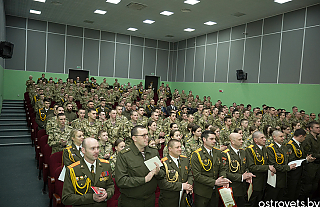 Фотофакт. День внутренних войск отметили в войсковой части 7434