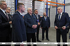 Область, район, предприятие. Подробности поездки Александра Лукашенко в Волковысский район 