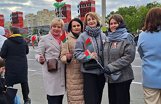 Островчане побывали на параде в Минске