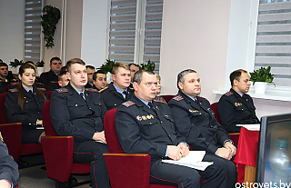 О дорожной безопасности и не только шла речь в Островецком РОВД