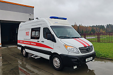 Новую машину скорой помощи получила Островецкая ЦРКБ