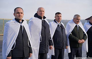 Молочно-товарный комплекс «Древеники» открыли в КСУП «Гудогай» Островецкого района