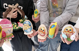 Бібліятэкары пазнаёмілі дзяцей з велікоднымі традыцыямі