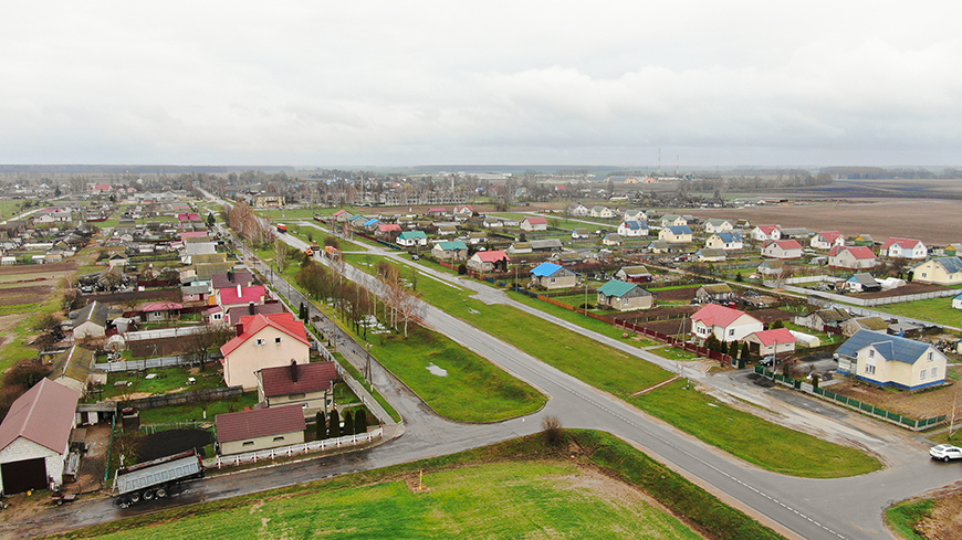 Агрогородок Лядно Слуцкого района.